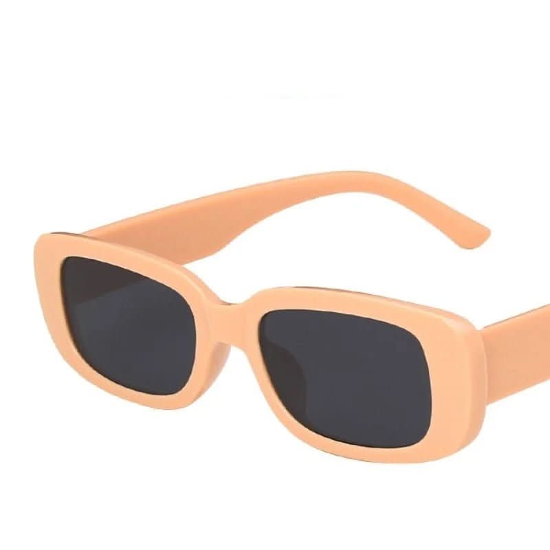 BowLift | Rectangular Women's Sunglasses in Retro Style with UV400 Protection