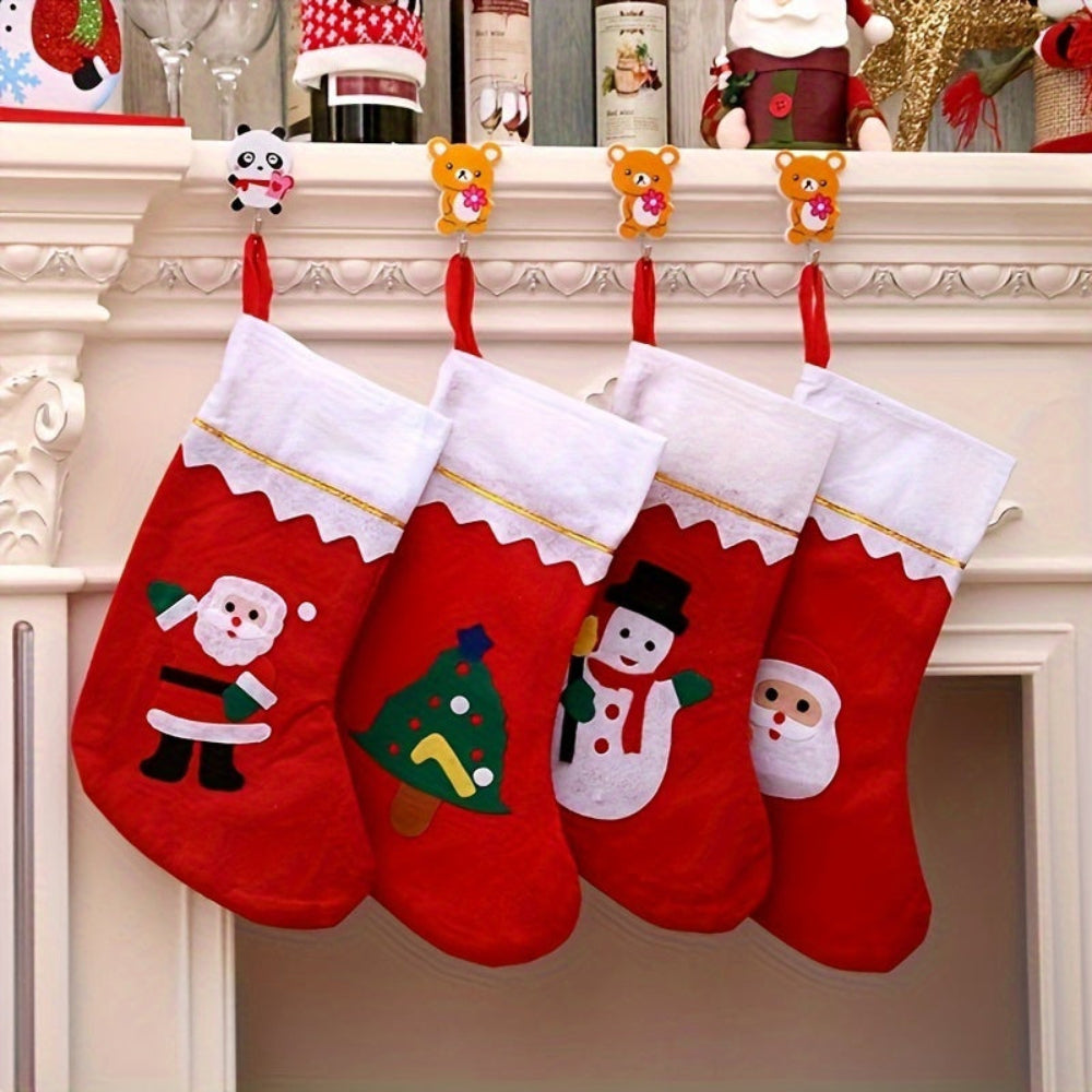 BowLift | Freestanding Christmas Stocking Holder for Elegant Mantle Display – Organize and Display Stockings