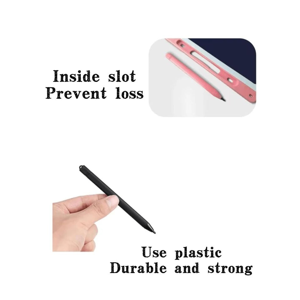 BowLift | 12-inch LCD writing tablet - erasable doodle board for kids, reusable learning notebook