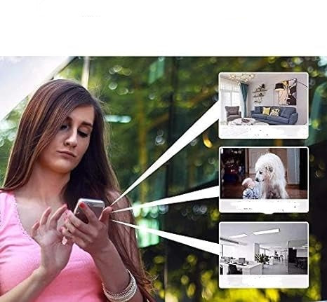 BowLift | 1080P Wireless WiFi Security Camera | Weather-Resistant, App-Controlled & Ideal for Indoor and Outdoor Surveillance | Small Closed Circuit Camera