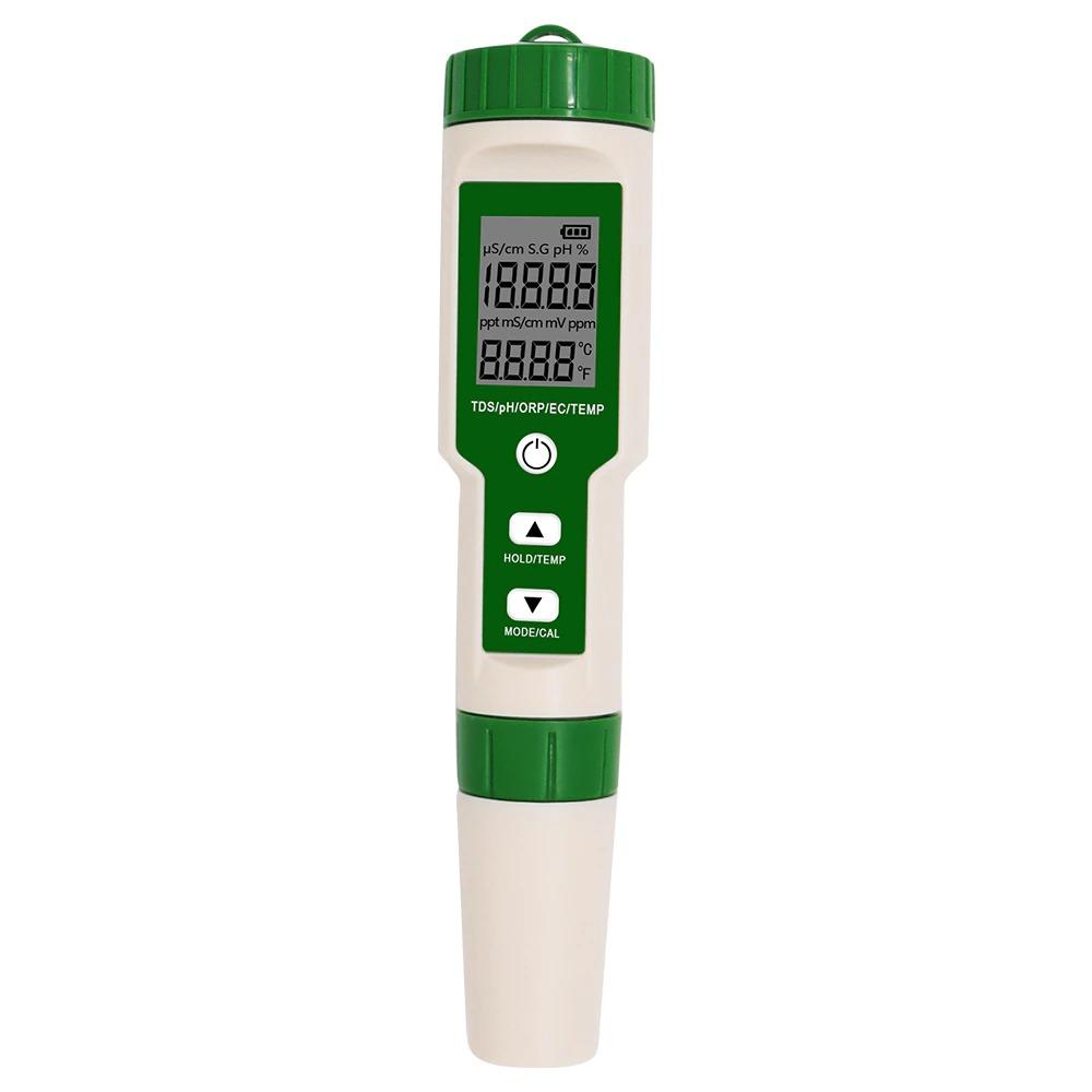 BowLift | Digital PH Meter Multifunction 5 in 1 PH/TDS/EC/ORP/Temperature Meter