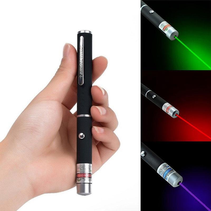 BowLift | High power laser pointer with multiple colors – Red, Green, Blue-Purple
