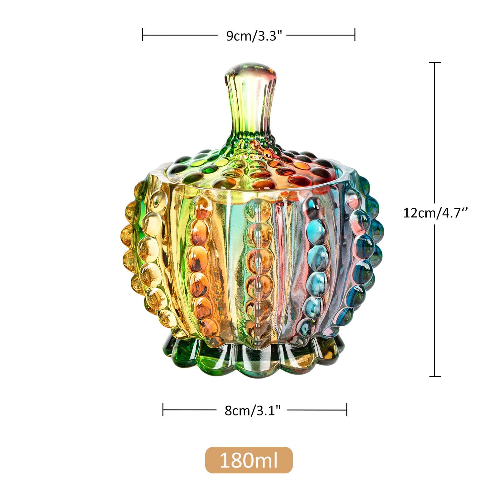 BowLift | Iridescent Sugar Bowl with Lid