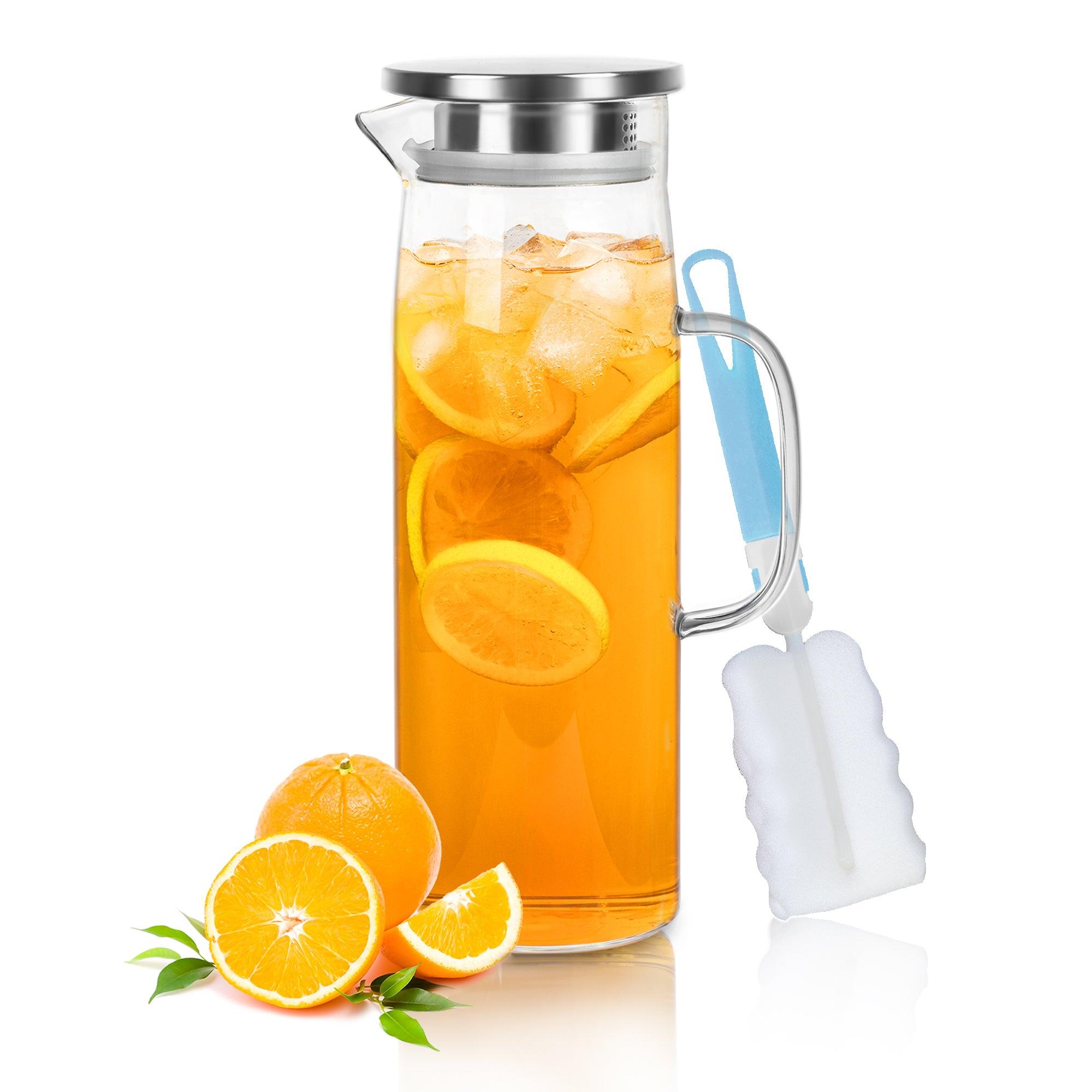 BowLift | Cylindrical heat-resistant glass jug