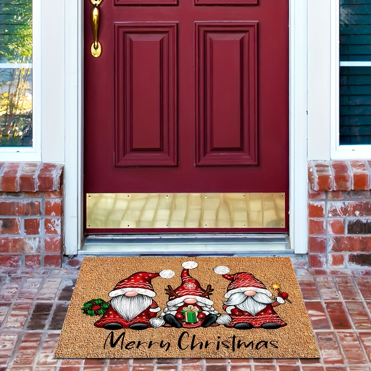 BowLift | Doormat Gnome Christmas Decorations Indoor Outdoor