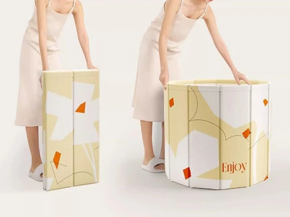 BowLift | FlexiBath Deluxe – Foldable Bath for Adults and Children with Heat Insulation