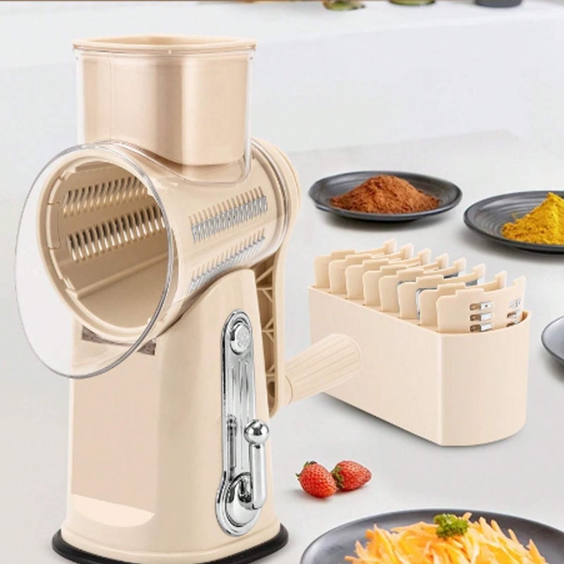BowLift | 5 in 1 Cheese Vegetable Grater with Handle