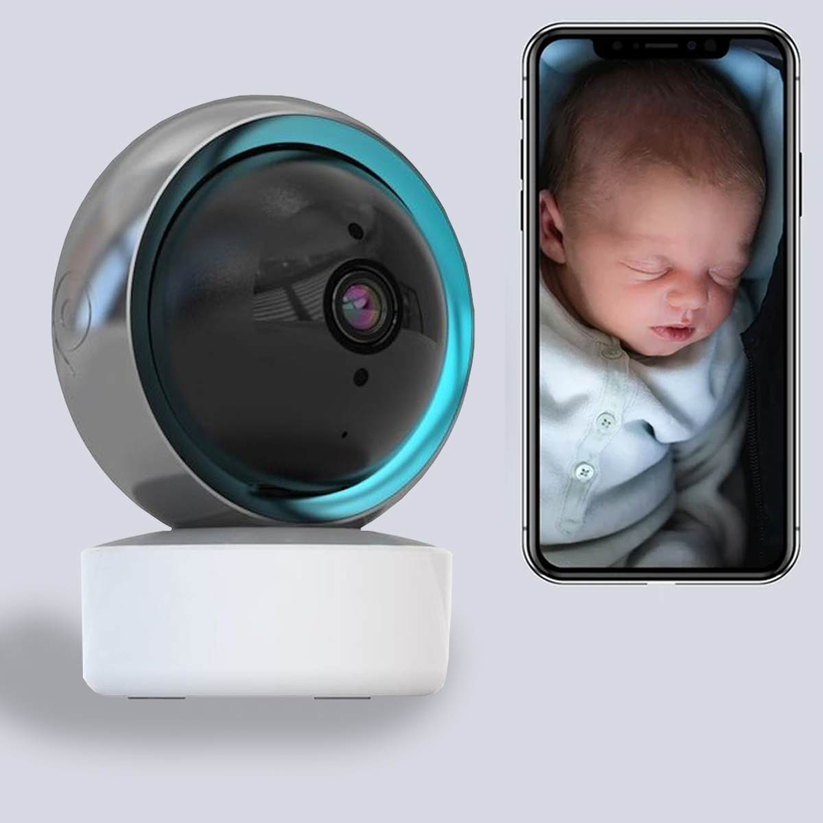 BowLift | {SALE} Wireless HD Smart Baby Monitor with Night Vision - With Mobile App
