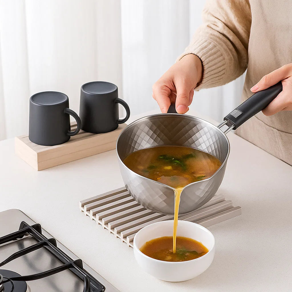 BowLift | Foldable Silicone Drip Mat - Heat Resistant Design