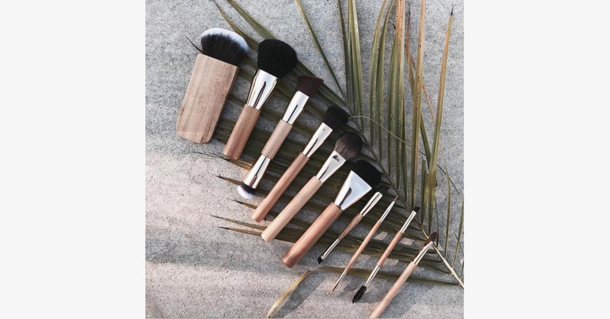 BowLift | 10-piece professional makeup brush set