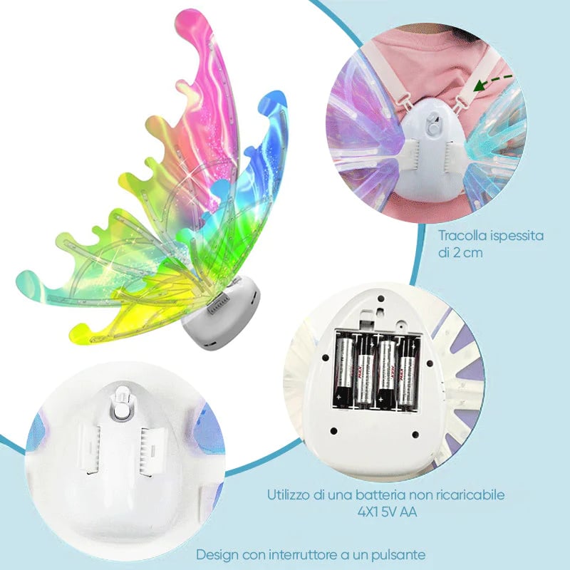 BowLift | FairyGlow Enchanting Glowing Wings