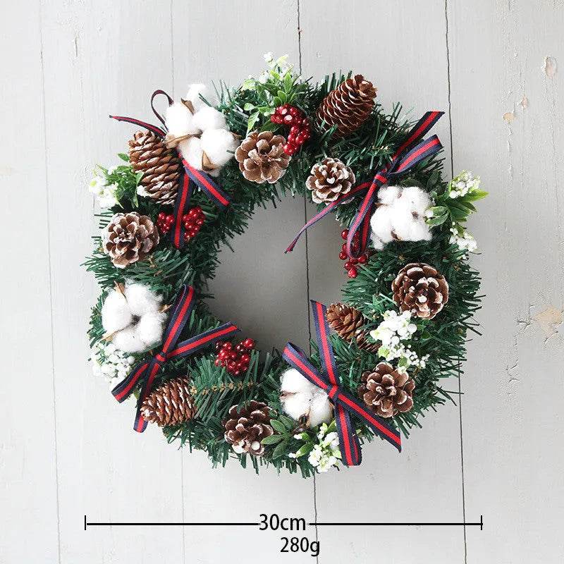 BowLift | 30cm 40cm Christmas Wreath Ornaments Christmas Wreath