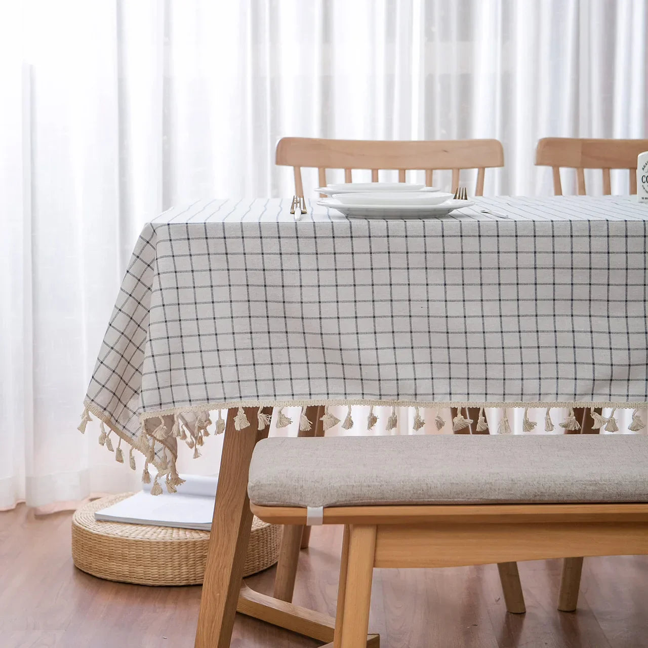 BowLift | Pastoral Cotton-Linen Tablecloth