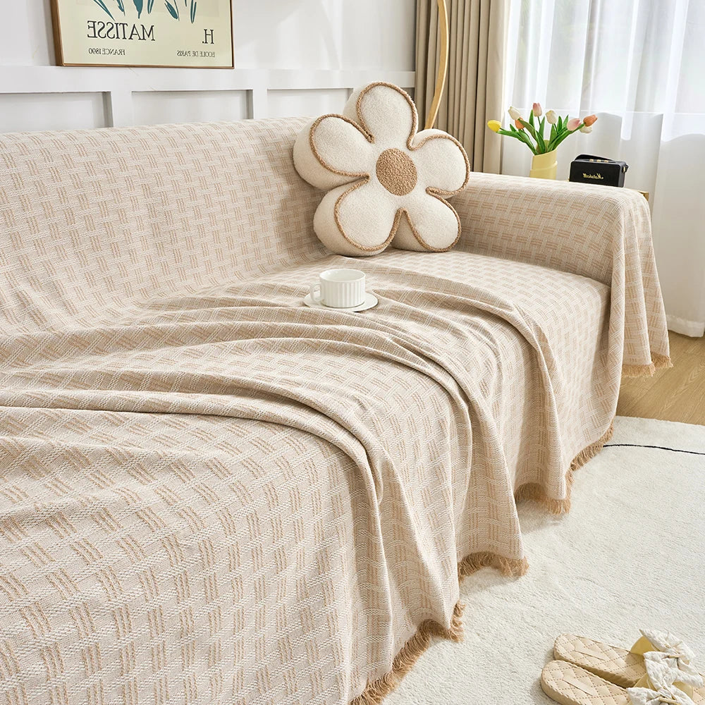 BowLift | Large Sofa Cover with Reversible Pattern Stylish Protection