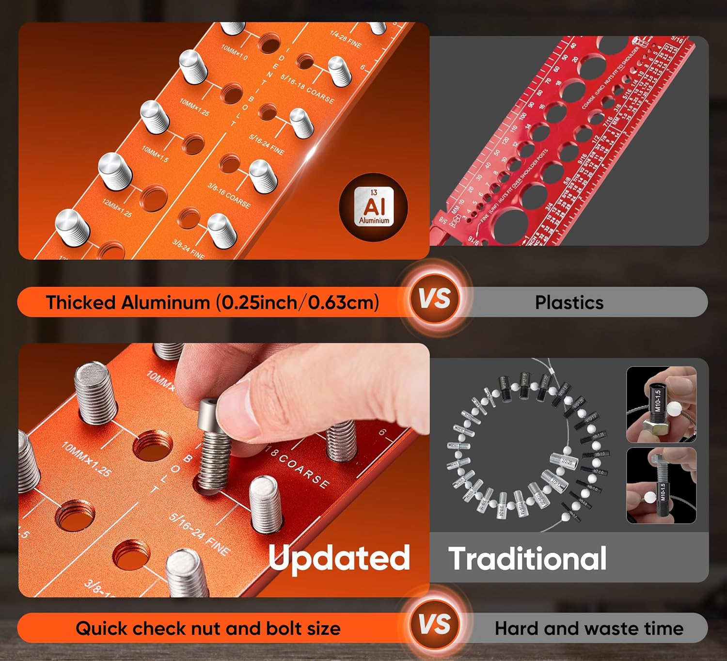 BowLift | Nut and Bolt Thread Checker