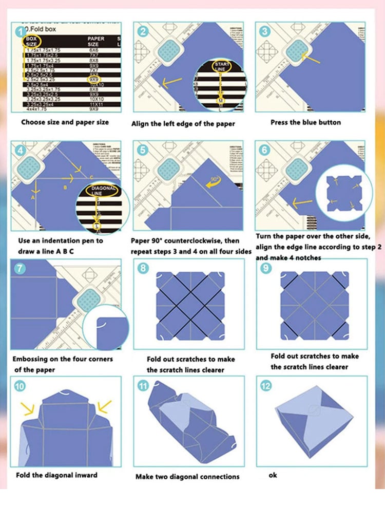 BowLift | Envelope Gift Box Scribe Board