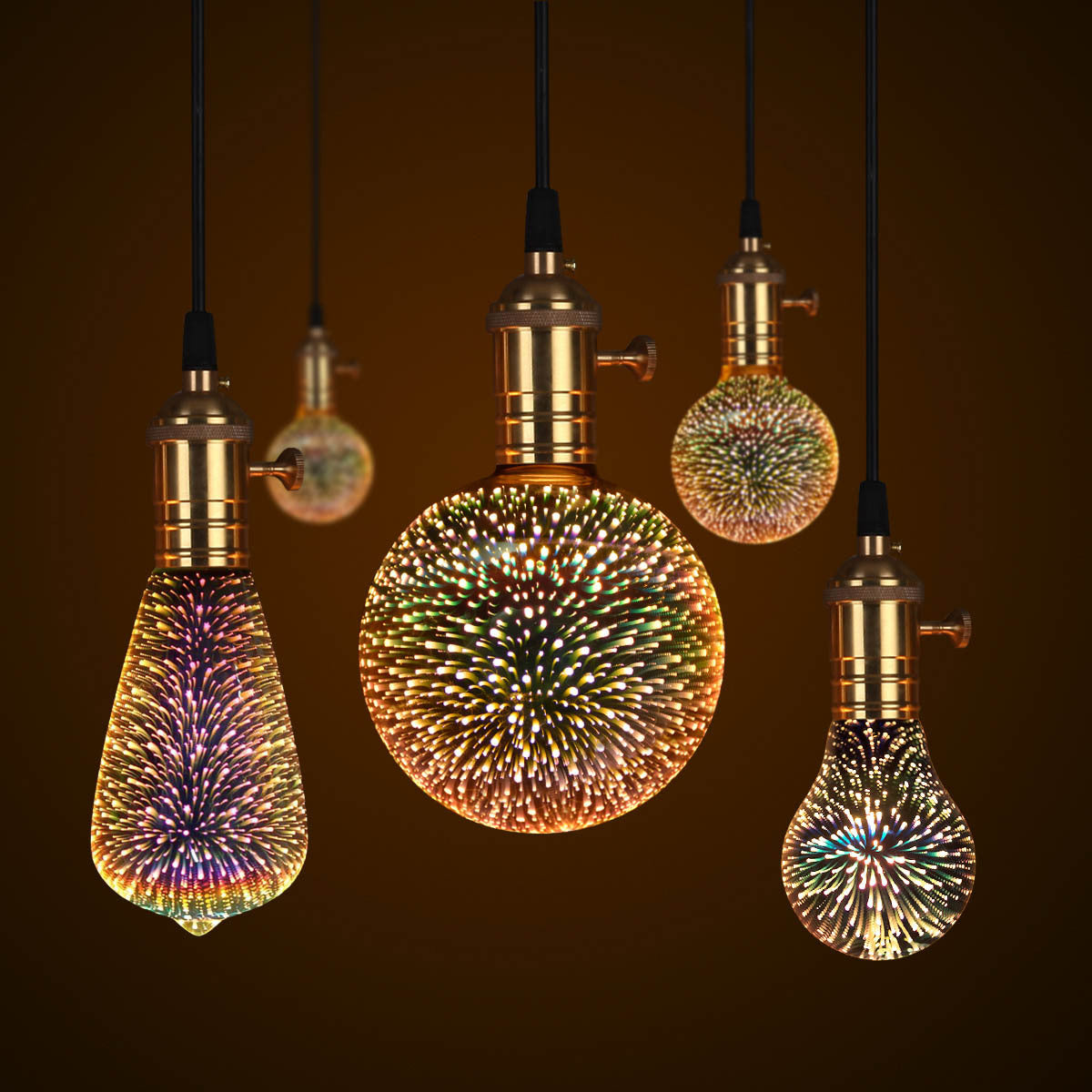 BowLift | 3D Fireworks LED Light Bulb