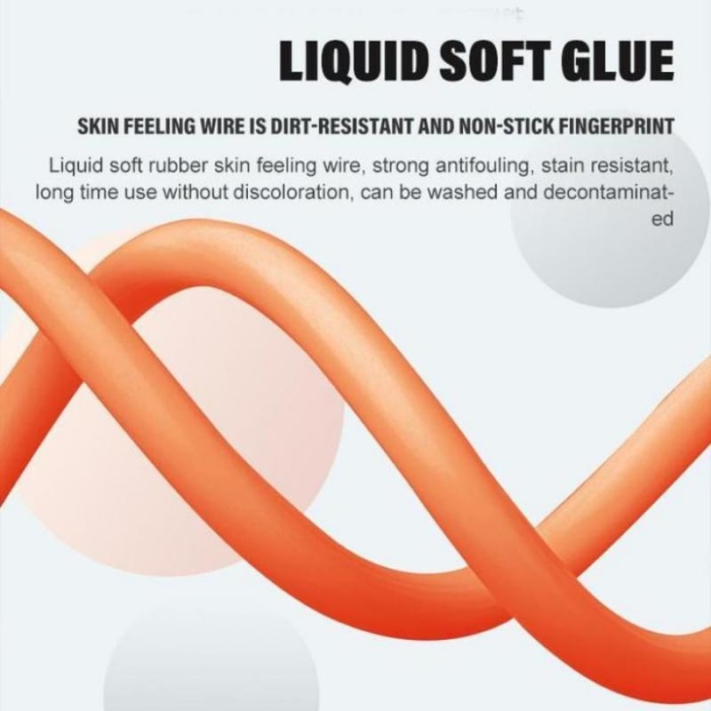 BowLift | Magnetic Charging Cable | 540° Rotating Connector | Fast Charge with LED Glow