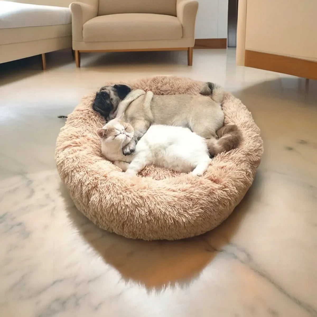 BowLift | SLUMBERPAWS BED – Calming Dog Bed for Deep, Restful Sleep