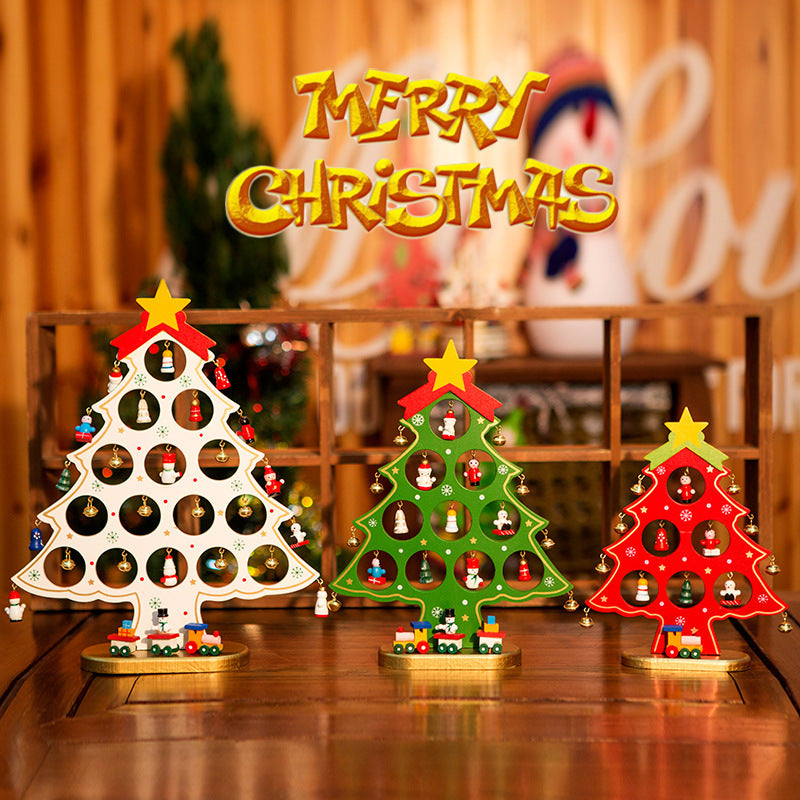 BowLift | DIY Wooden Mini Christmas Tree Set