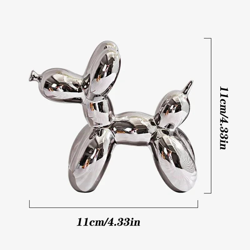 BowLift | Ceramic Glossy Balloon Dog Ornament