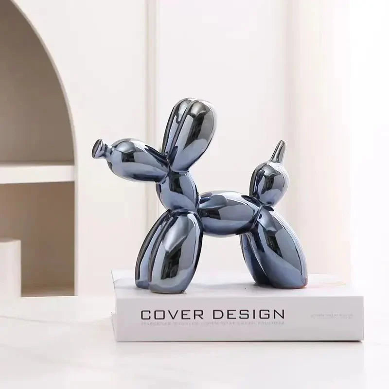 BowLift | Ceramic Glossy Balloon Dog Ornament