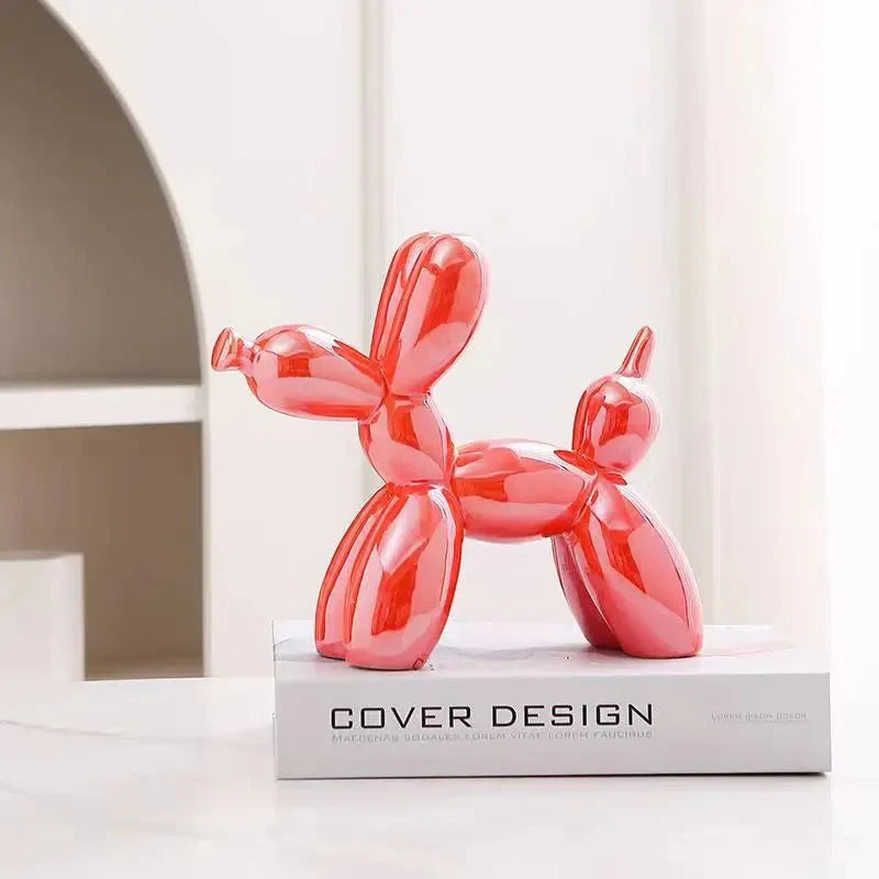 BowLift | Ceramic Glossy Balloon Dog Ornament