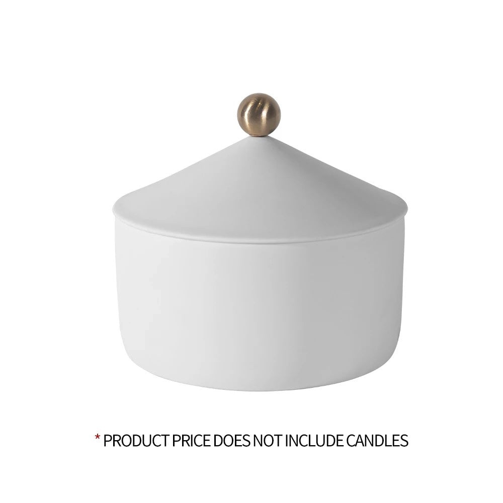 BowLift | Ceramic Storage Candle Container with Lid