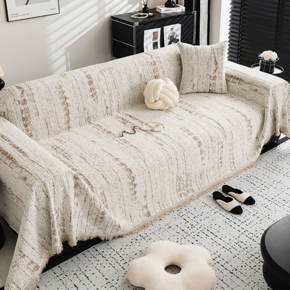 BowLift | CHENILUX – Elegant Chenille Sofa Cover for Protection & Style