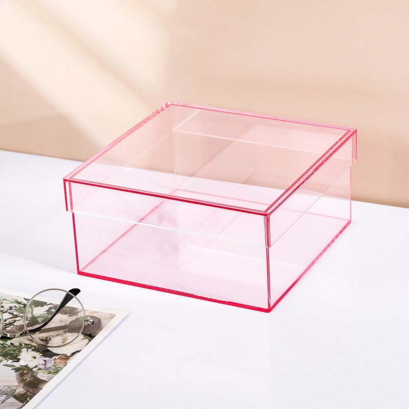 BowLift | Colorful Acrylic Storage Organizer Box With Lid