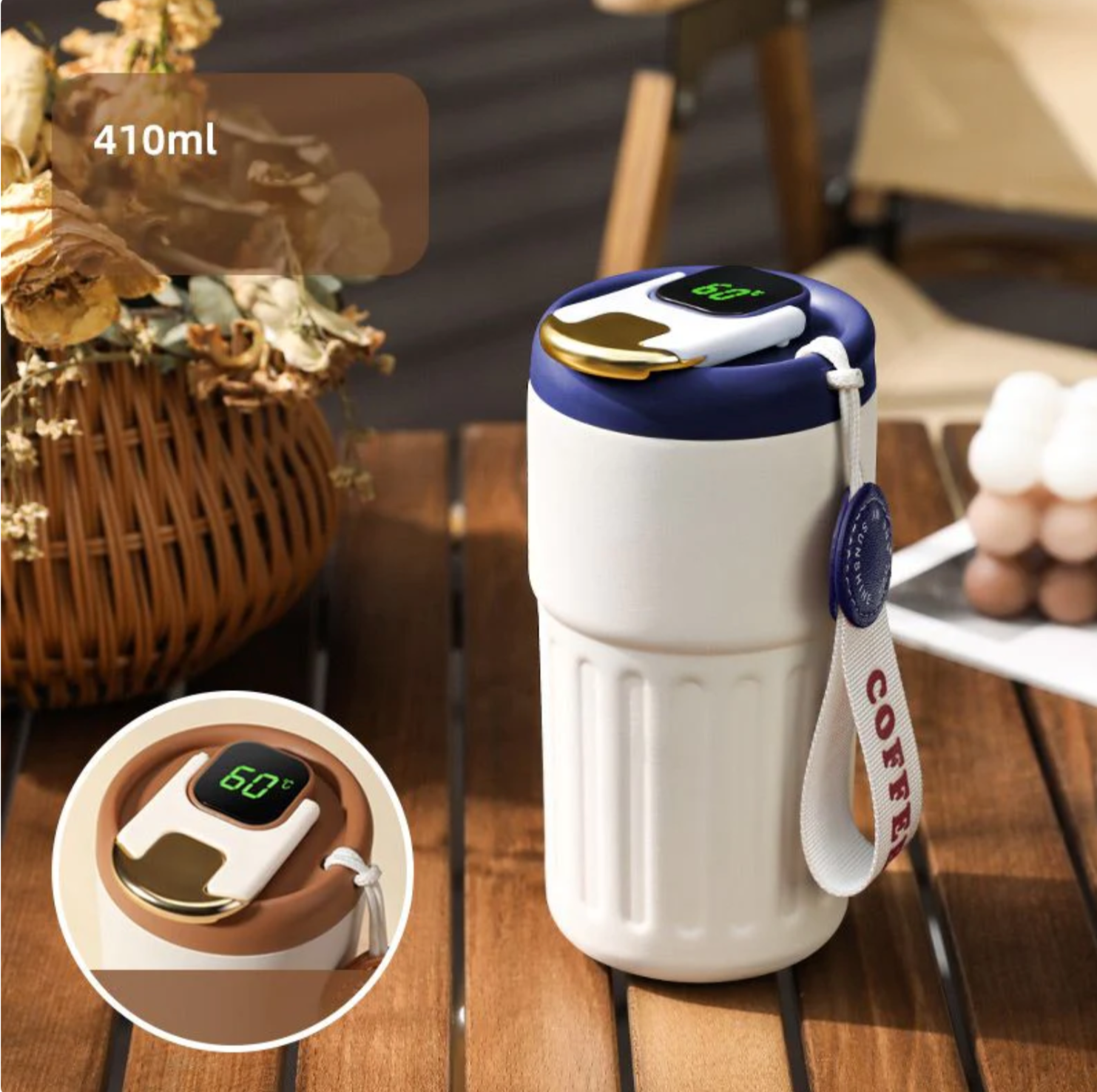 BowLift | Compact Thermos Cup - ThermoSip