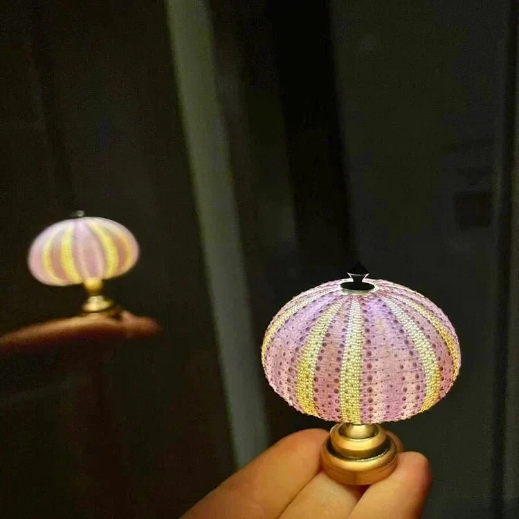 BowLift | Table Lamp Mini Sea Urchin Shell Light