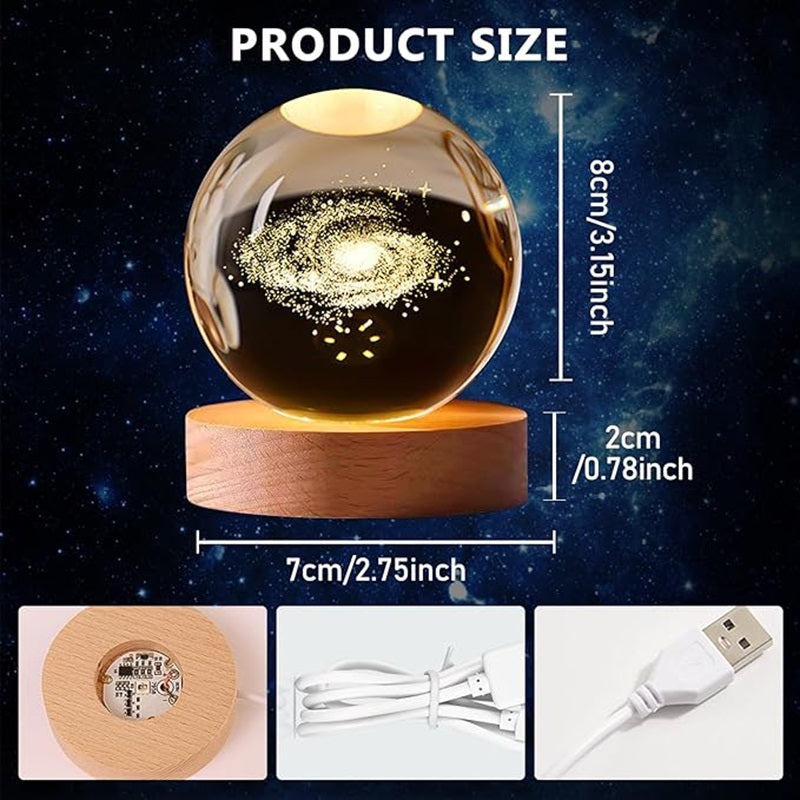 BowLift | 3D Crystal Ball Lamp