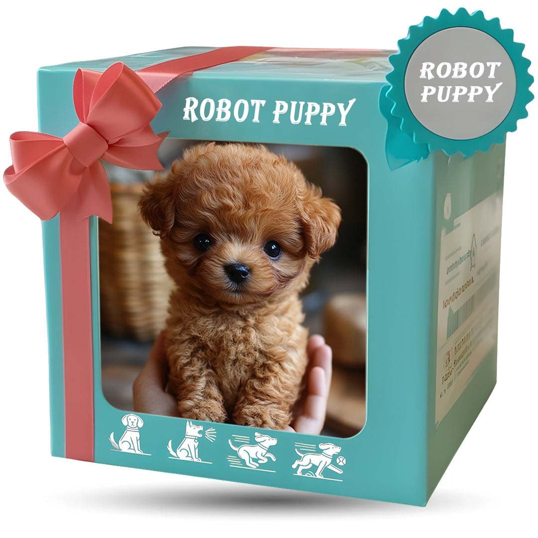 BowLift | FurMotion Friend – Lifelike Plush Dog for Kids & Collectors