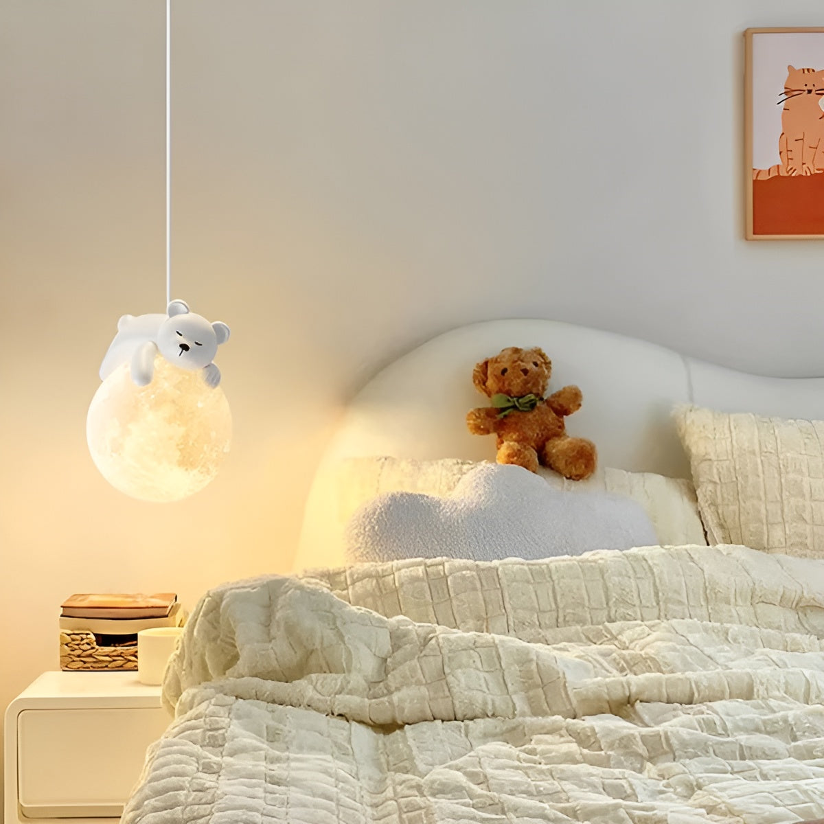 BowLift | Cute Animals Pendant Light - LunarBuddy
