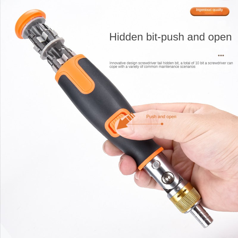 BowLift | 10 in 1 Multi-angle ratchet screwdriver Professional tools