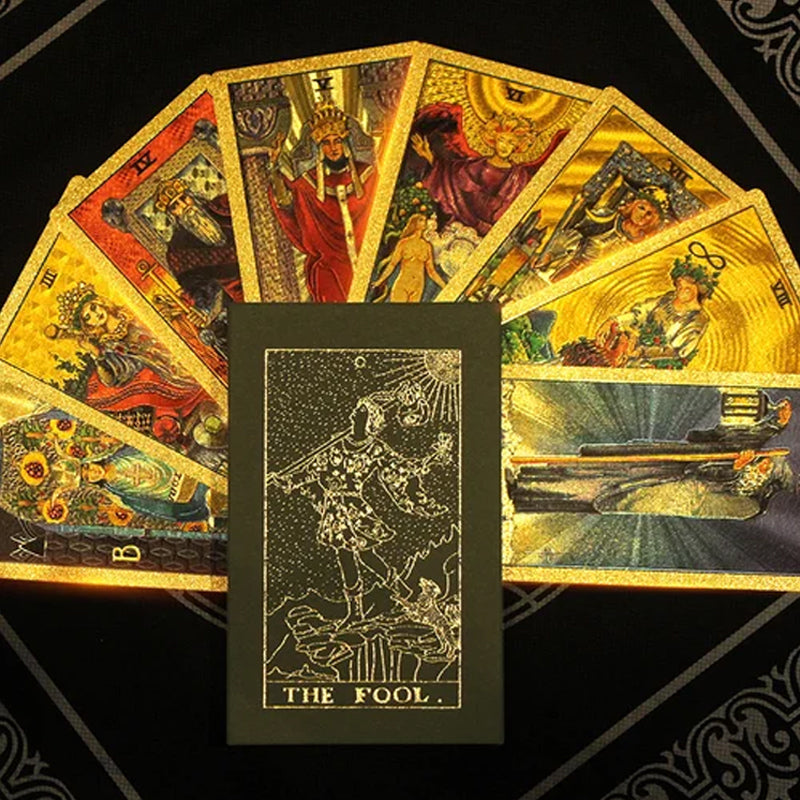 BowLift | Explore the Mystical World of Tarot Gold Foil Tarot