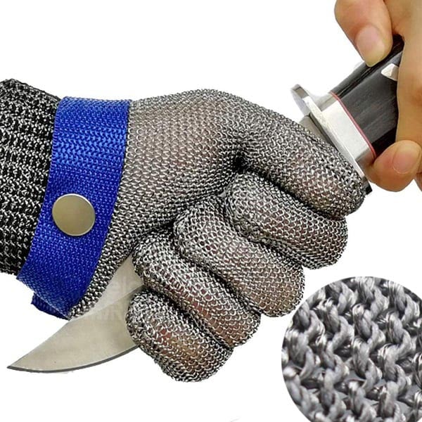 BowLift | Food grade stainless steel mesh metal glove