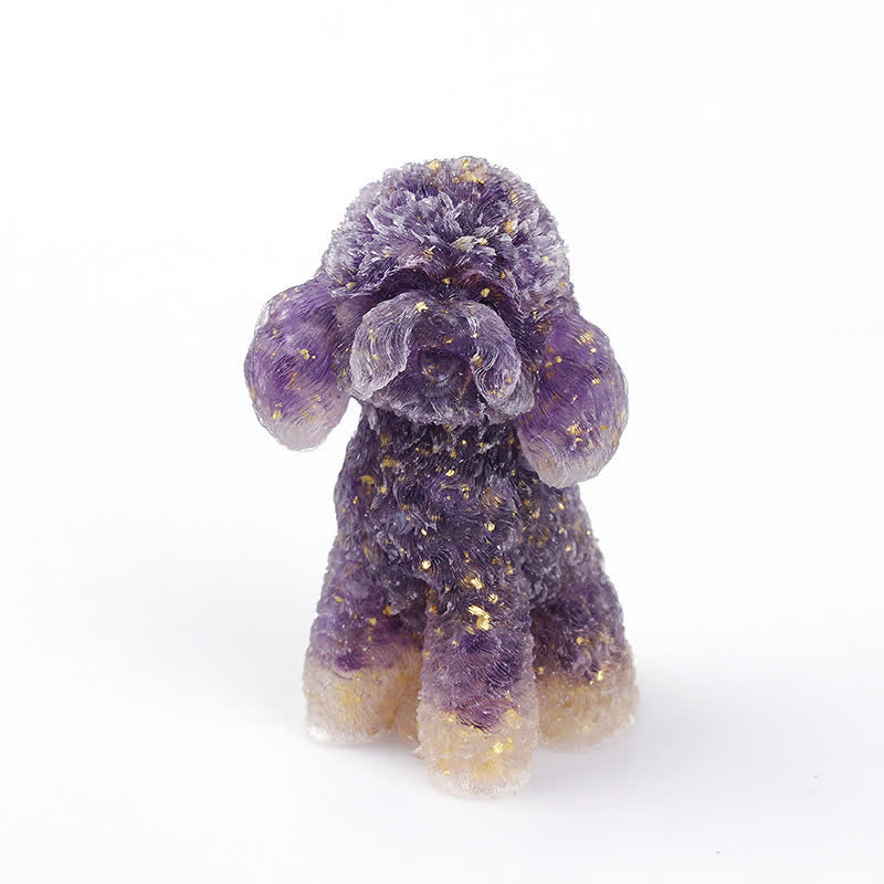 BowLift | Frendorf Natural Crystal Poodle Gemstone Decoration