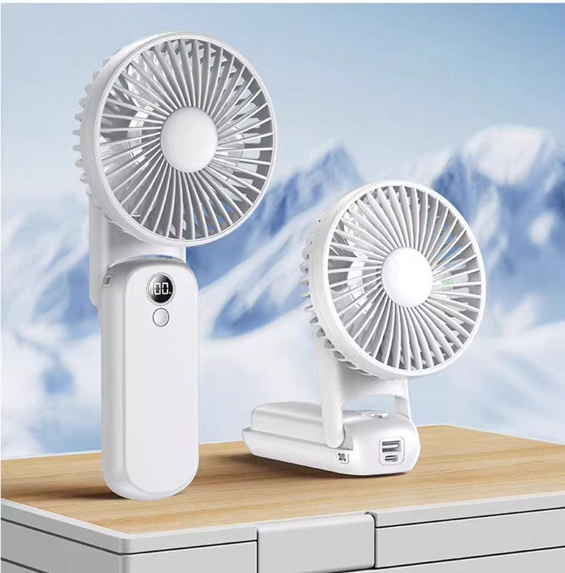 BowLift | 2025 New Handheld Foldable Rechargeable Mini Fan
