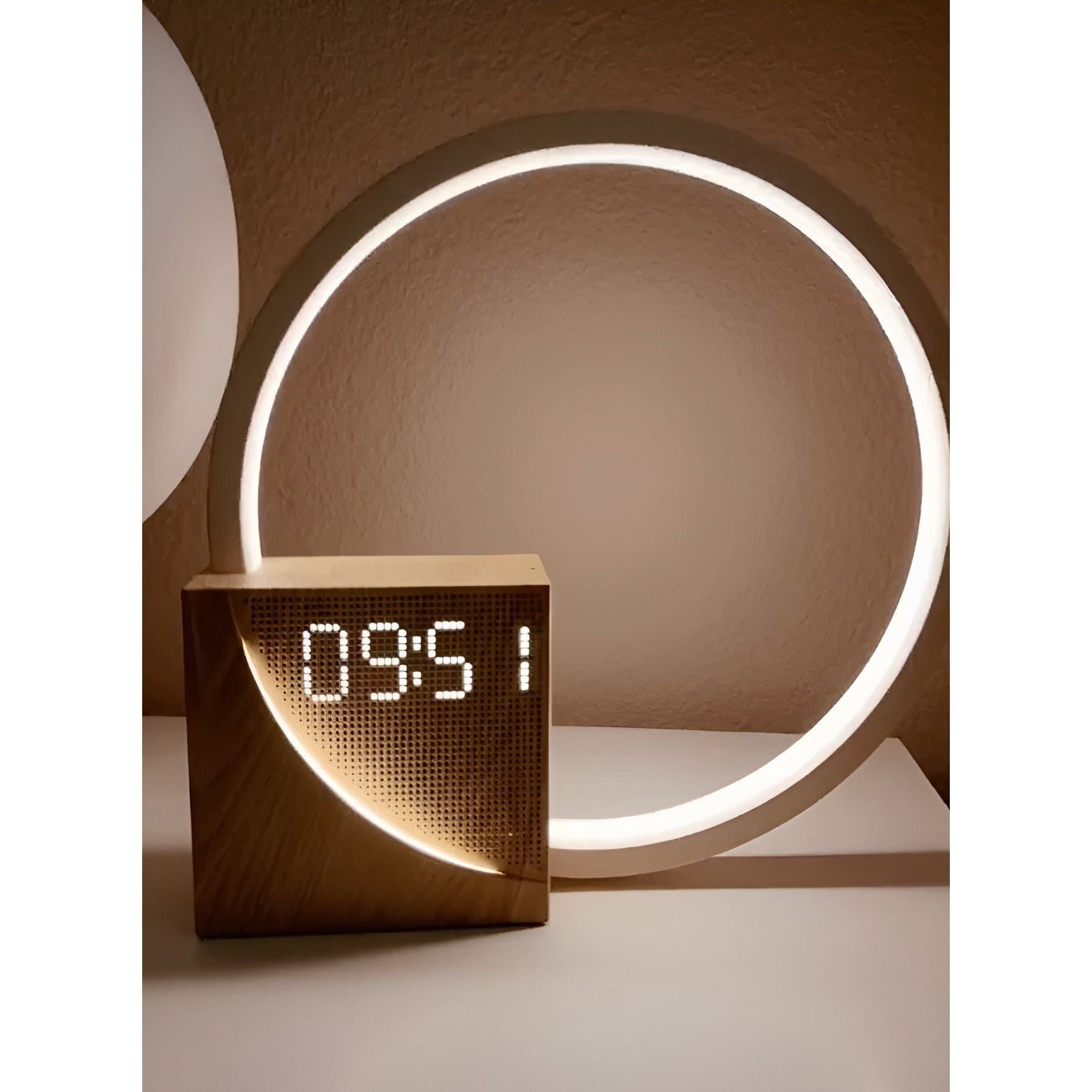BowLift | Smart Snooze – Sunrise Simulation Alarm Clock with Dimmable Touch Lamp & Soothing Sounds