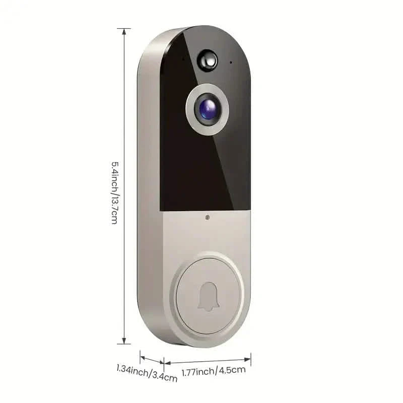 BowLift | 1080P HD Smart Doorbell Camera with AI Detection & Night Vision