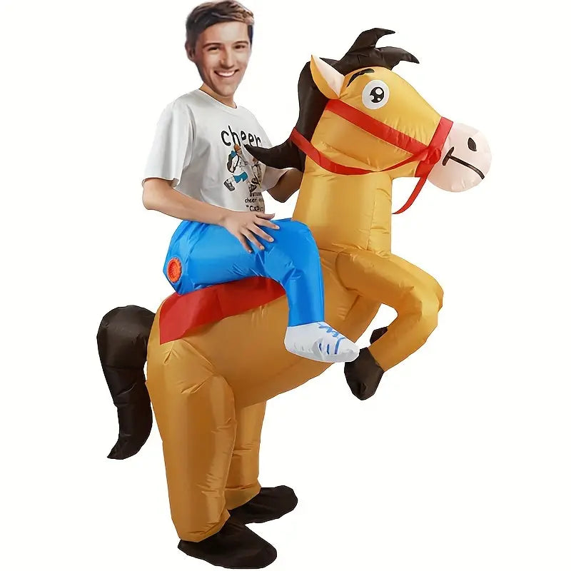 BowLift | Inflatable Cowboy Horse Costume for Adults