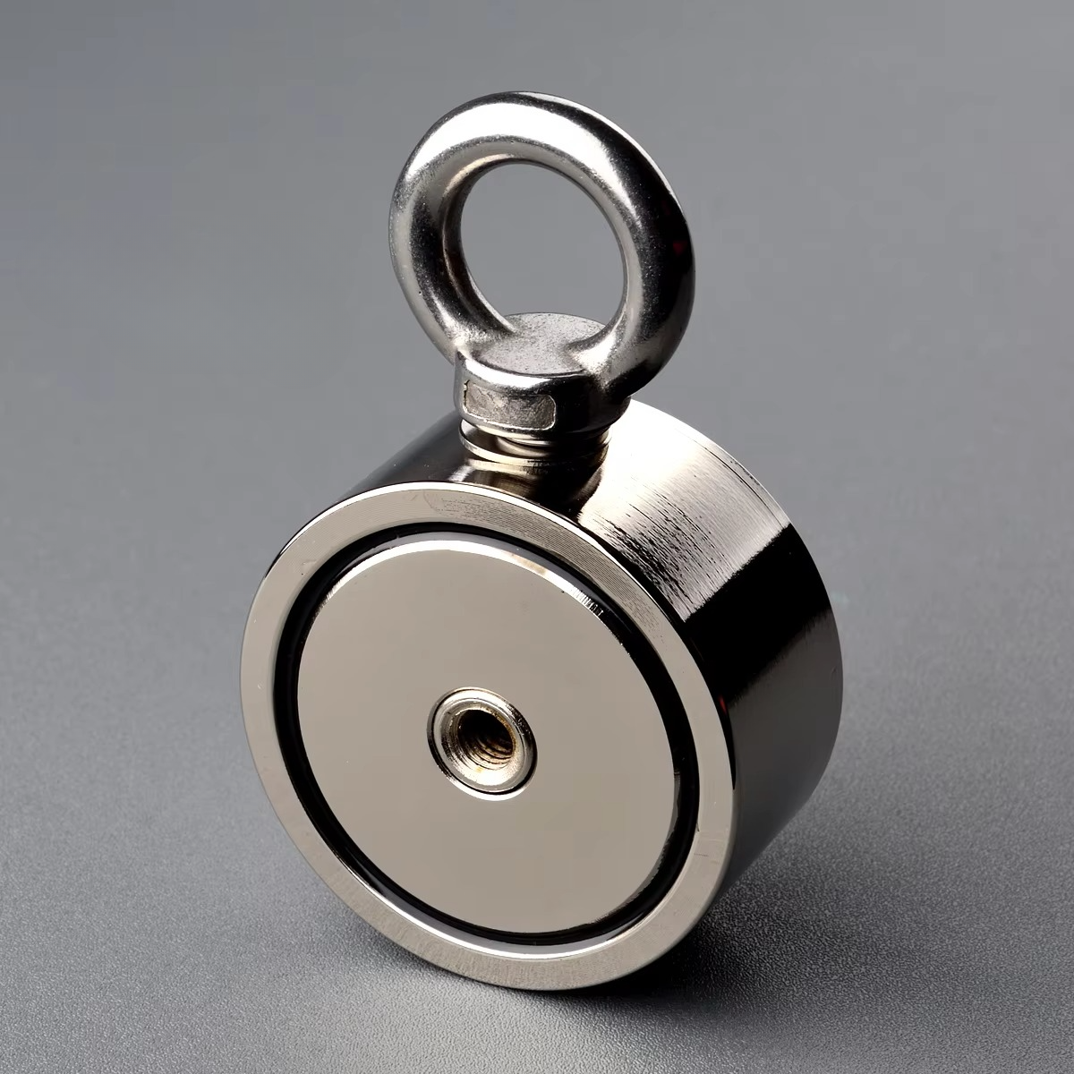 BowLift | Dual Strength Fishing Magnet Kit - N52 Neodymium 80/120KG Force with 10m Rope