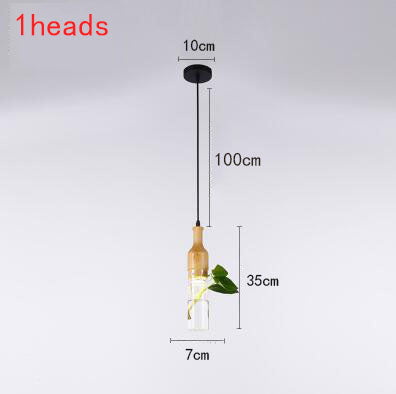 BowLift | Wooden Modern LED Plant Pendant Lights