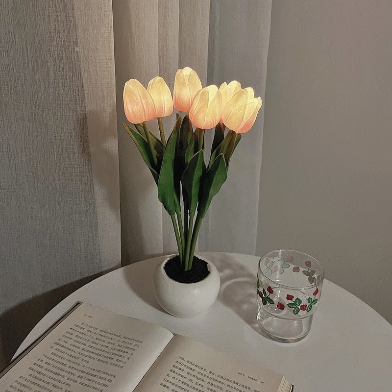 BowLift | Decorative LED Tulip Table Lamp – Florima