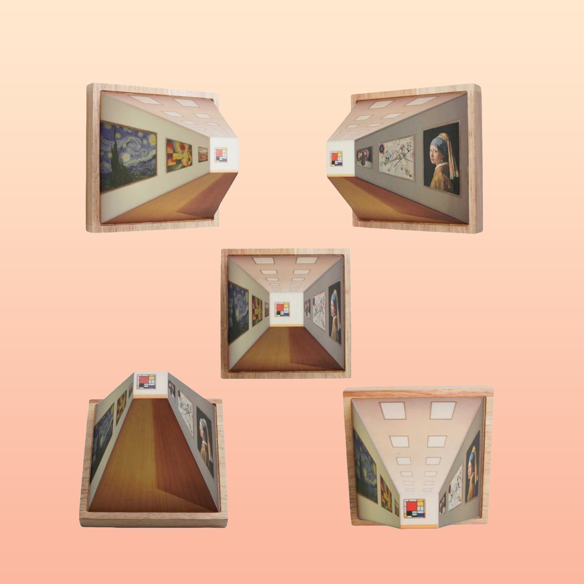 BowLift | 3D Glasses-Free Gallery Optical Illusion Wall Lamp & Night Light