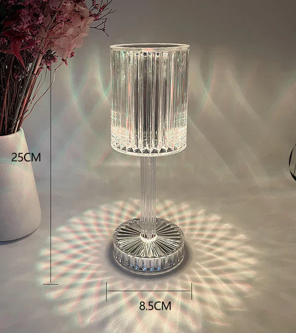 BowLift | Dimmable Crystal Table Lamp with Modern Lighting - Seraphine