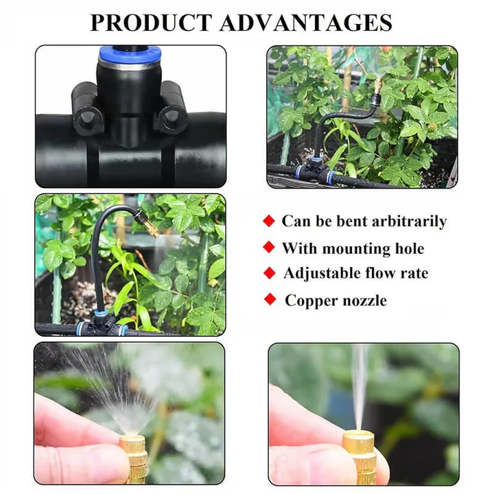 BowLift | Drip Irrigation Kit with 360 degree Flexible Hose