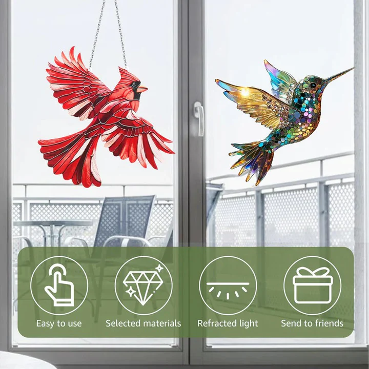 BowLift | Hummingbird Suncatcher
